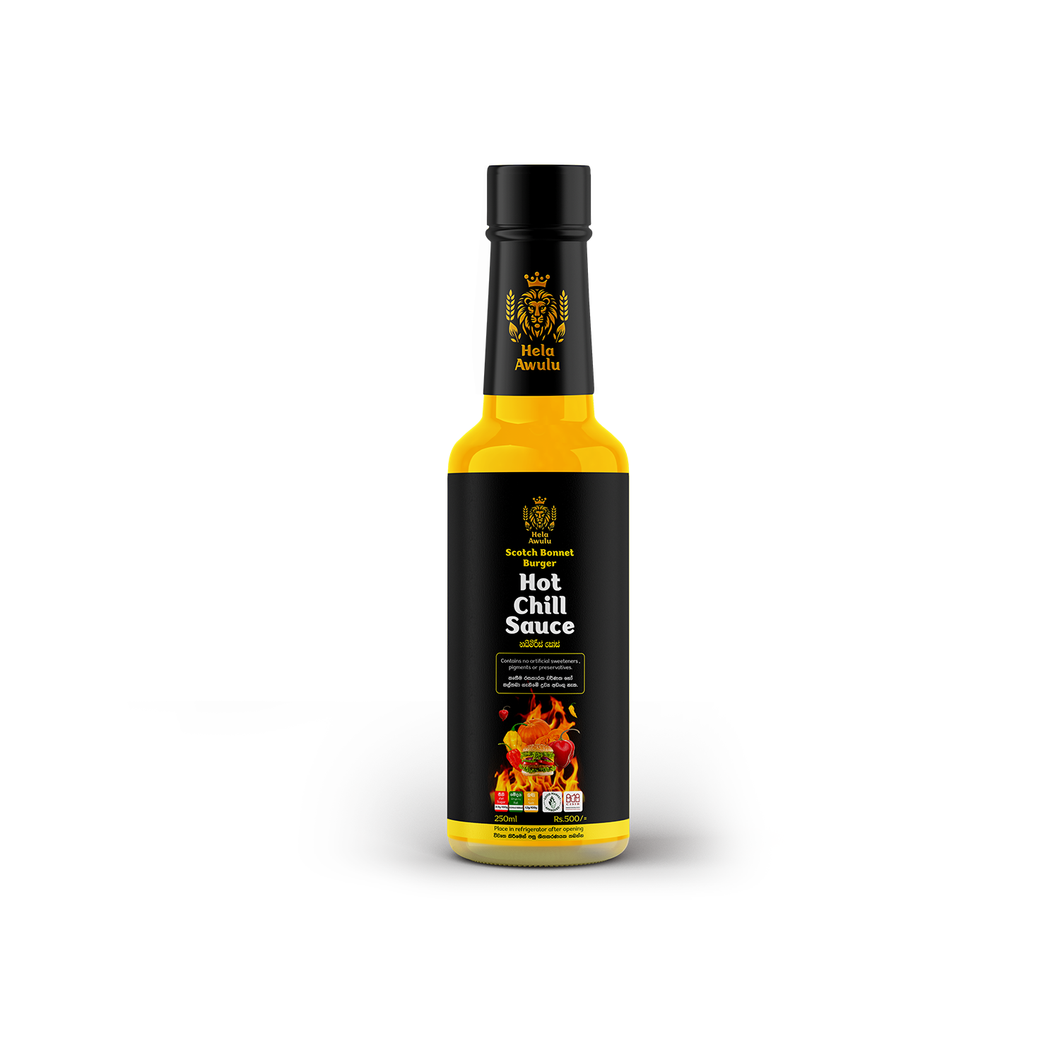 Scotch Bonnet & Burger Sauce 250ML Bottle ( Nai Miris )